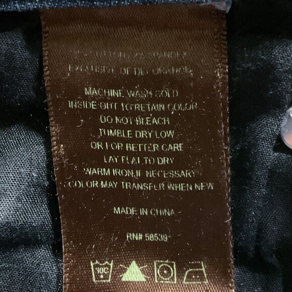 Kut From The Kloth Womens Jeans size 4 Dark Wash Distressed Cotton Denim Stretch - Picture 6 of 11